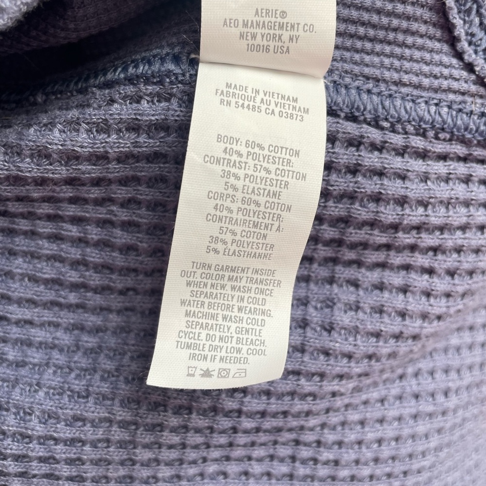 Aerie LumberJane Waffle Shirt - Picture 7 of 7